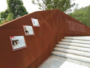平塘耐候钢挡土墙